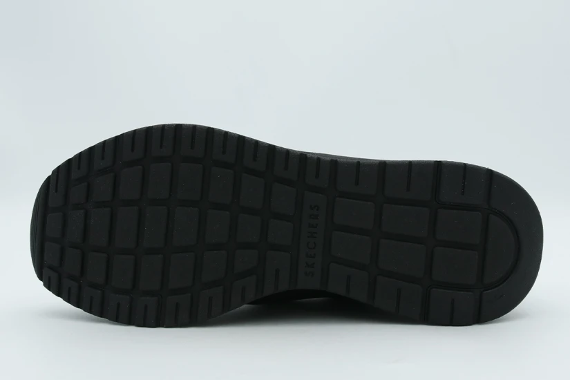 Skechers Uno Lite 2 Γυναικεία Sneakers Μαύρα, Ασημί