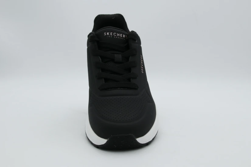 Skechers Uno Lite 2 Γυναικεία Sneakers Μαύρα, Μπρονζέ, Λευκά