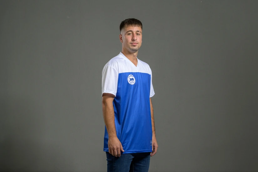 PAS Giannina F.C. Retro Ποδοσφαιρική Φανέλα 1982-83 Μπλε, Λευκή