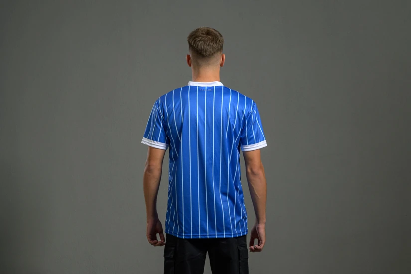PAS Giannina F.C. Retro Ποδοσφαιρική Φανέλα 1983-84 Μπλε, Λευκή