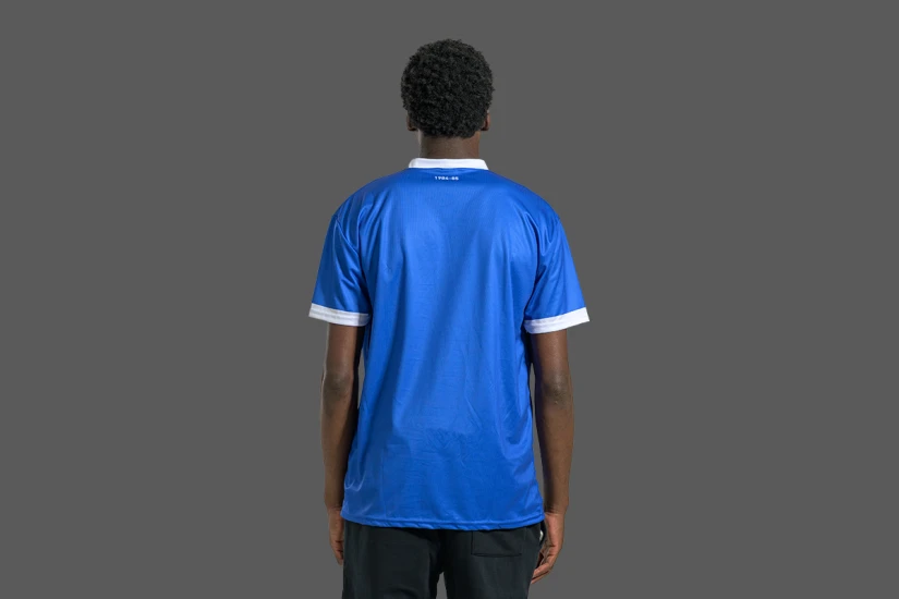 PAS Giannina F.C. Retro Φανέλα Ομάδας 1984-85 Μπλε, Λευκή