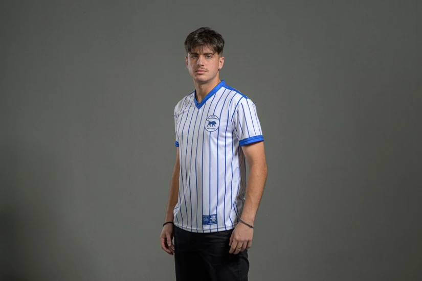 PAS Giannina F.C. Retro Ποδοσφαιρική Φανέλα 1987-88 Λευκή, Μπλε