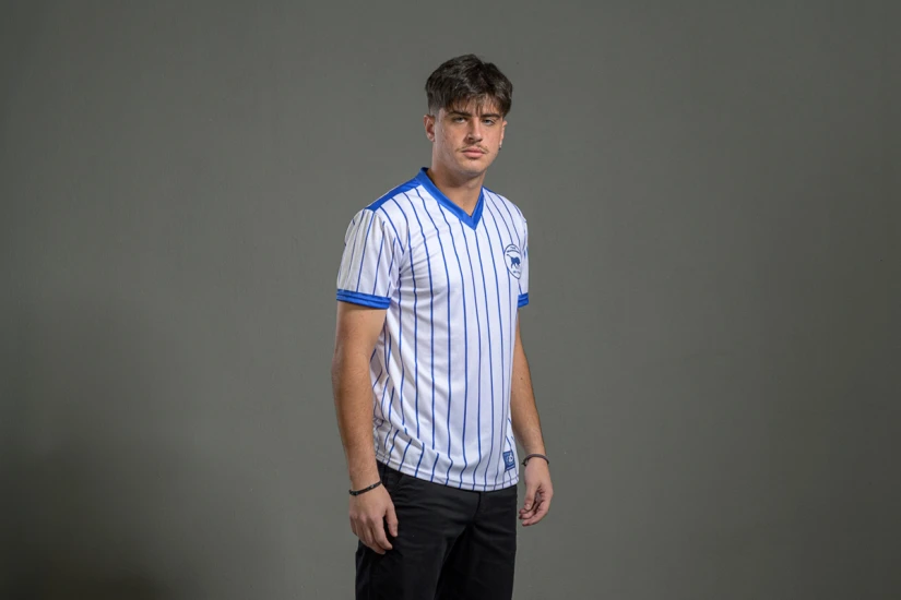 PAS Giannina F.C. Retro Ποδοσφαιρική Φανέλα 1987-88 Λευκή, Μπλε
