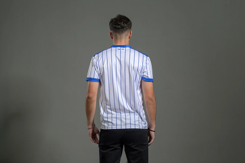 PAS Giannina F.C. Retro Ποδοσφαιρική Φανέλα 1987-88 Λευκή, Μπλε