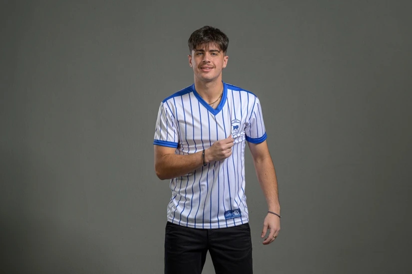 PAS Giannina F.C. Retro Ποδοσφαιρική Φανέλα 1987-88 Λευκή, Μπλε