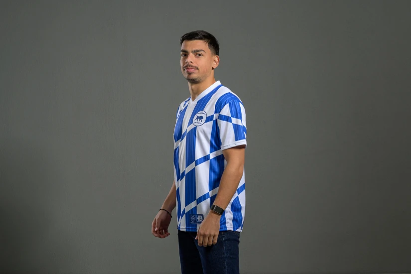 PAS Giannina F.C. Retro Ποδοσφαιρική Φανέλα 1989-90 Μπλε, Λευκή