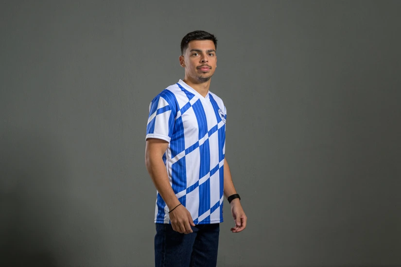 PAS Giannina F.C. Retro Ποδοσφαιρική Φανέλα 1989-90 Μπλε, Λευκή