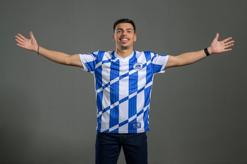 PAS Giannina F.C. Retro Ποδοσφαιρική Φανέλα 1989-90 Μπλε, Λευκή