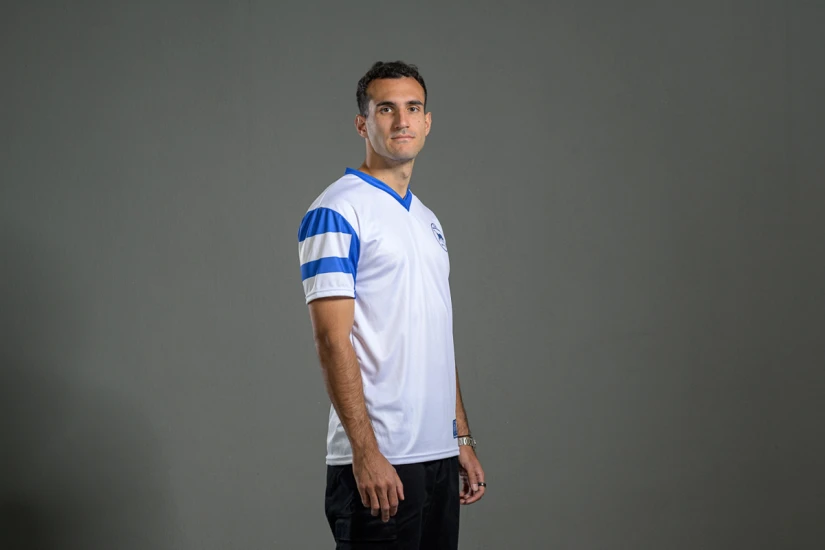 PAS Giannina F.C. Retro Ποδοσφαιρική Φανέλα 1990-91 Λευκή, Μπλε