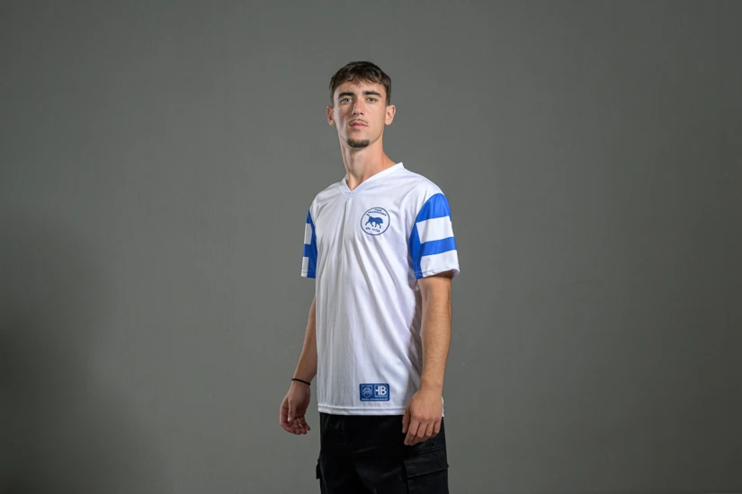 PAS Giannina F.C. Retro Ποδοσφαιρική Φανέλα 1992-93 Λευκή, Μπλε