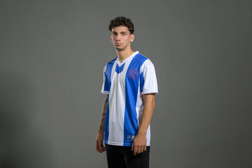PAS Giannina F.C. Retro Ποδοσφαιρική Φανέλα 1996-97 Λευκή, Μπλε, Κόκκινη