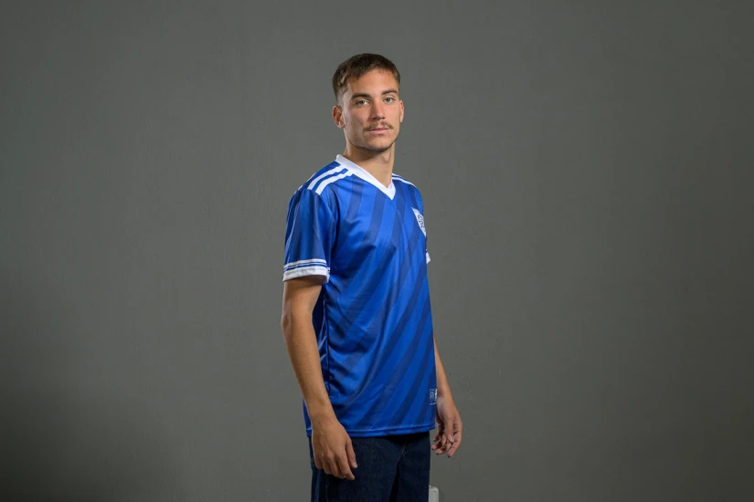 PAS Giannina F.C. Retro Ποδοσφαιρική Φανέλα 1998-99 Μπλε, Λευκή