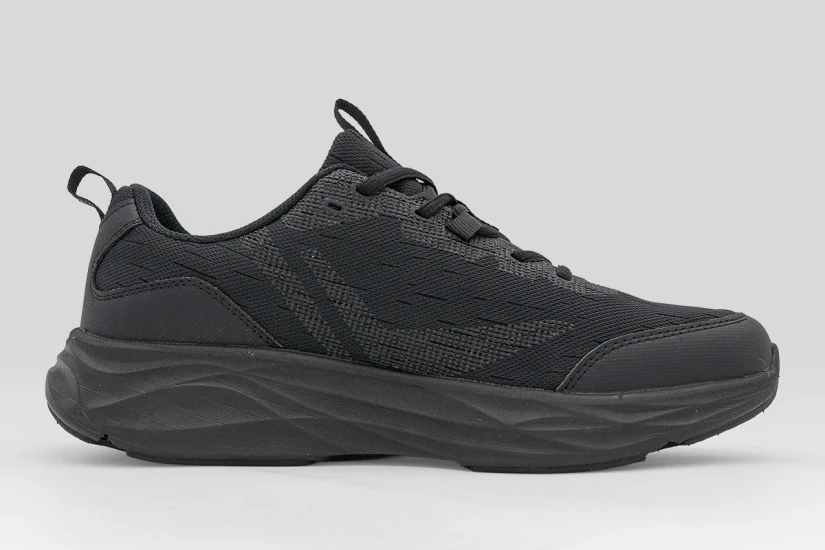 Fila Lana 4 Nanobionic Ανδρικά Αθλητικά Παπούτσια για Τρέξιμο Μαύρα