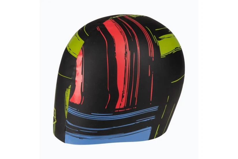 Arena Print 2 Σκουφάκι Κολύμβησης (1E368 124 BLACK)