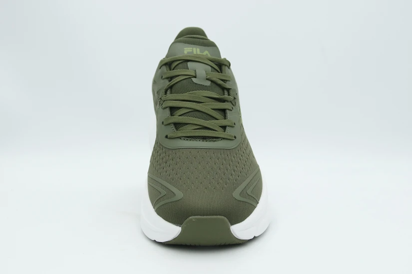 Fila Ranger 2 Heel Support Ανδρικά Αθλητικά Παπούτσια για Τρέξιμο Χακί, Λευκά