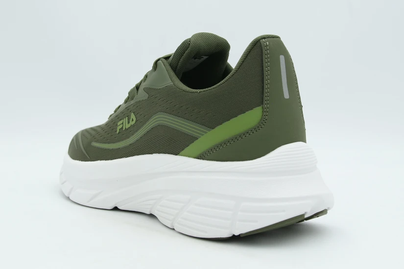 Fila Ranger 2 Heel Support Ανδρικά Αθλητικά Παπούτσια για Τρέξιμο Χακί, Λευκά