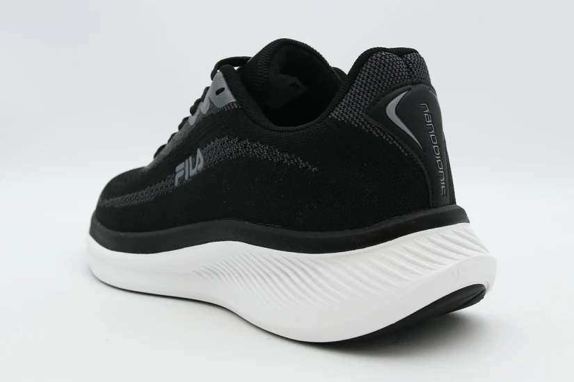 Fila Palau 6 Nanobionic Ανδρικά Αθλητικά Παπούτσια για Τρέξιμο Μαύρα, Γκρι, Λευκά