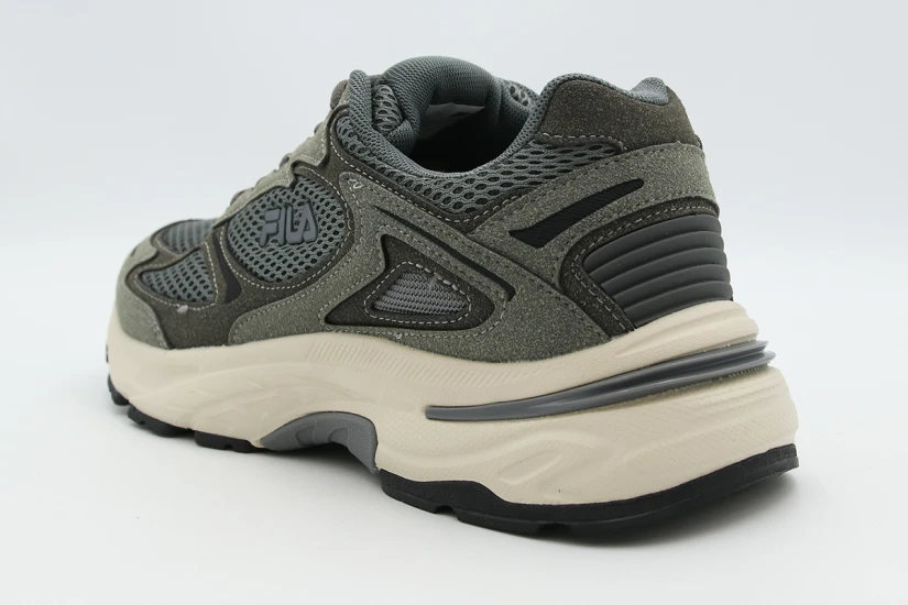 Fila Toro Memory Ανδρικά Αθλητικά Παπούτσια για Τρέξιμο Γκρι Σκούρο, Εκρού