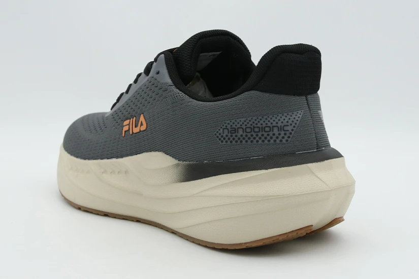 Fila Samoa 5 Nanobionic Ανδρικά Sneakers Γκρι Σκούρο, Μαύρα, Μπεζ