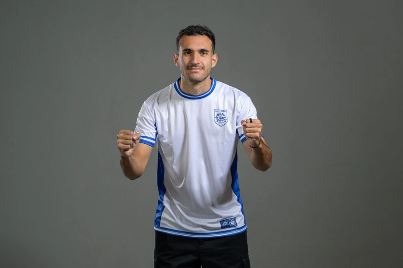 PAS Giannina F.C. Retro Ποδοσφαιρική Φανέλα 2001-02 Λευκή, Μπλε