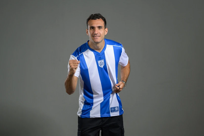 PAS Giannina F.C. Retro Ποδοσφαιρική Φανέλα 2002-03 Μπλε, Λευκή