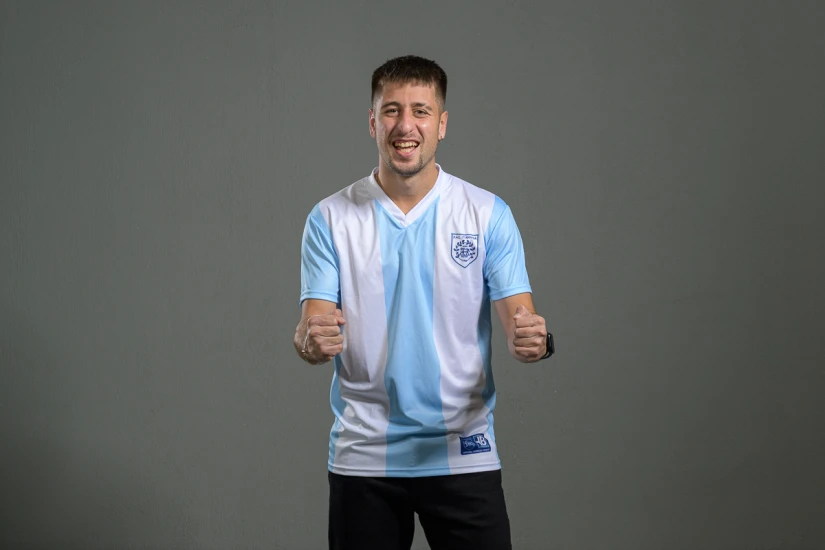 PAS Giannina F.C. Retro Ποδοσφαιρική Φανέλα 2006-07 Λευκή, Γαλάζια