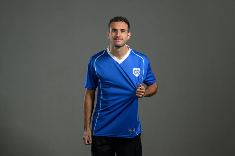 PAS Giannina F.C. Retro Ποδοσφαιρική Φανέλα 2010-11 Μπλε, Λευκή
