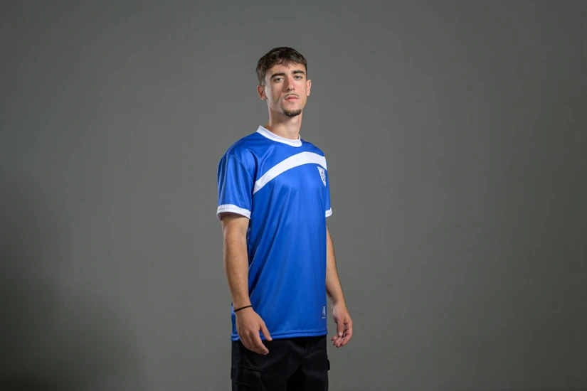 PAS Giannina F.C. Retro Ποδοσφαιρική Φανέλα 2012-13 Μπλε, Λευκή