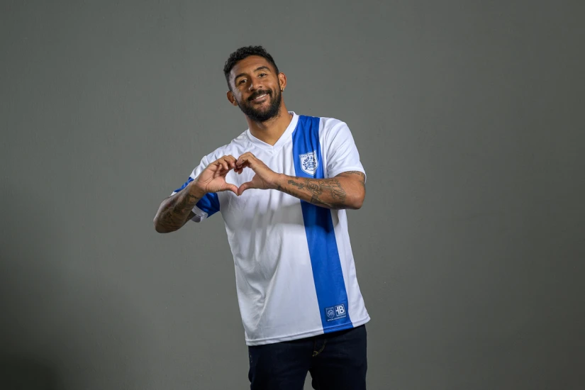 PAS Giannina F.C. Retro Ποδοσφαιρική Φανέλα 2013-14 Λευκή, Μπλε