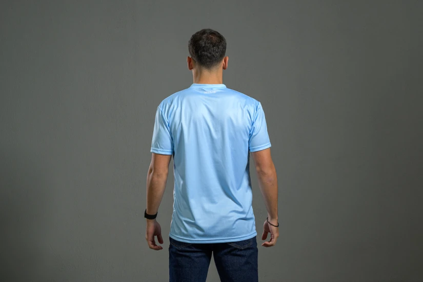 PAS Giannina F.C. Retro Ποδοσφαιρική Φανέλα 2017-18 Γαλάζια, Λευκή