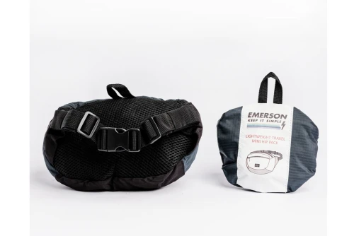 Emerson Τσαντάκι Μέσης (202.EU02.50 GREY-BLACK)