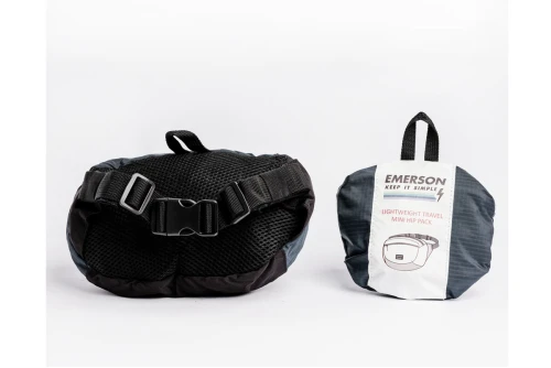 Emerson Τσαντάκι Μέσης (202.EU02.50 GREY-BLACK)