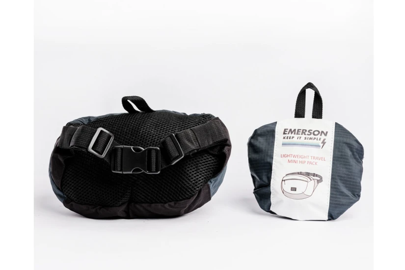 Emerson Τσαντάκι Μέσης (202.EU02.50 GREY-BLACK)