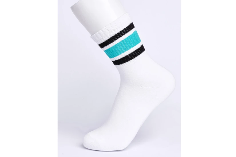 Emerson Tri Stripe Unisex Κάλτσες μέχρι τη Γάμπα Λευκές