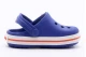 Crocs Crocband Clog Βρεφικά-Παιδικά Σαμπό Ρουά, Λευκά, Πορτοκαλί