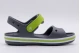 Crocs Bayaband Βρεφικά-Παιδικά Σανδάλια Γκρι, Πράσινα