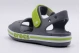 Crocs Bayaband Βρεφικά-Παιδικά Σανδάλια Γκρι, Πράσινα