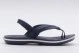 Crocs Crocband Strap Flip Βρεφικές Σαγιονάρες Μπλε Σκούρο, Λευκές