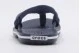 Crocs Crocband Strap Flip Βρεφικές Σαγιονάρες Μπλε Σκούρο, Λευκές