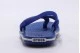 Crocs Crocband Strap Flip Βρεφικές Σαγιονάρες Ρουά, Λευκές