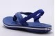 Crocs Crocband Strap Flip Βρεφικές Σαγιονάρες Ρουά, Λευκές
