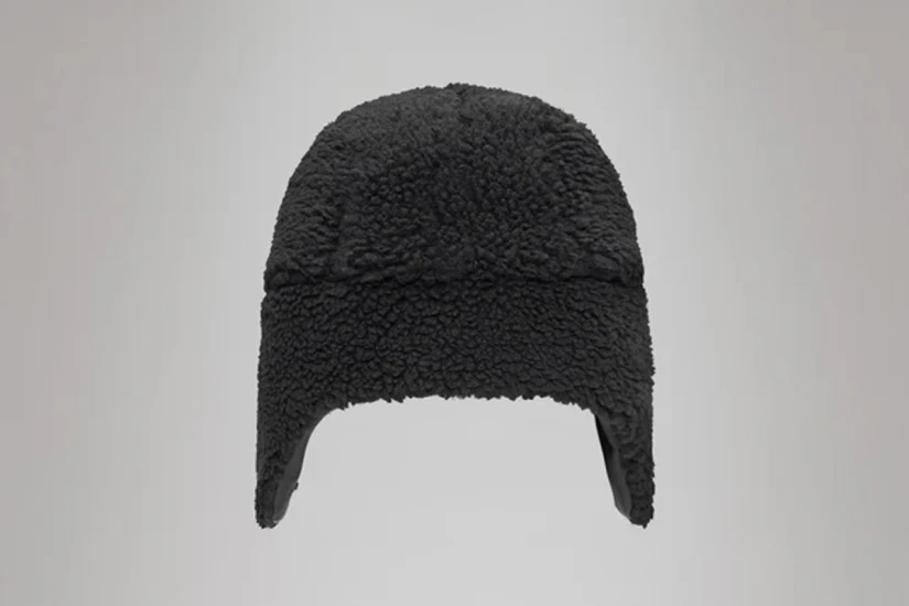 Rains Fleece Trapper Σκούφος Earmuff Μαύρος