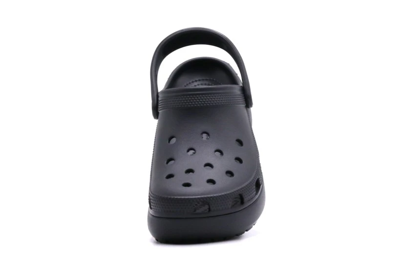 Crocs Classic Platform Σαμπό Μαύρα