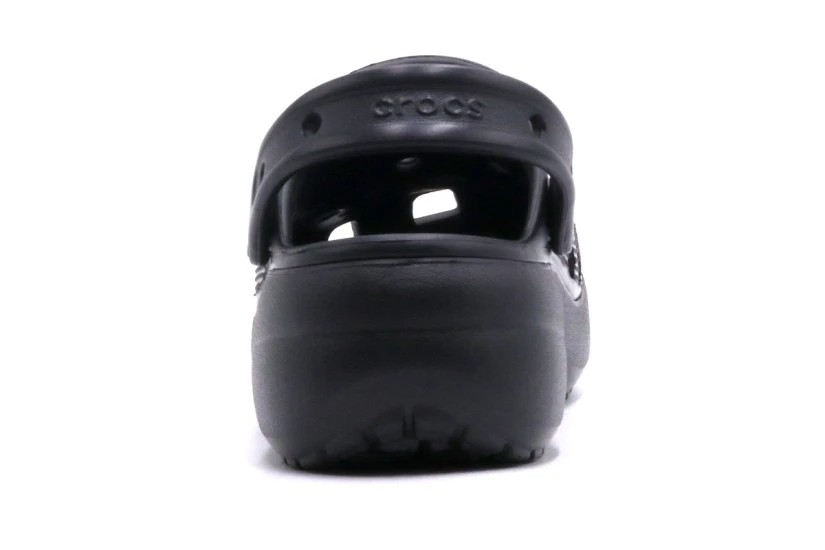 Crocs Classic Platform Σαμπό Μαύρα