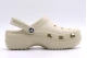 Crocs Classic Platform Σαμπό Μπεζ