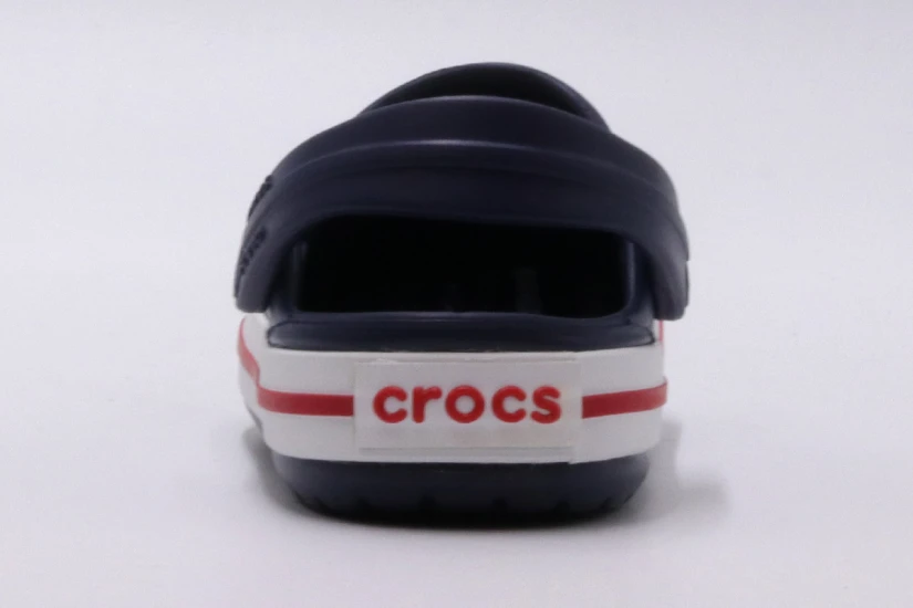 Crocs Crocband Clog T Βρεφικά Σαμπό Μπλε Σκούρο, Λευκά, Κόκκινα