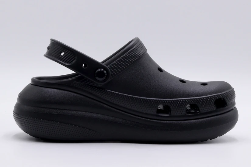 Crocs Classic Crush Clog Σαμπό Μαύρο