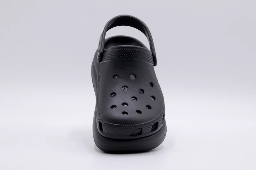 Crocs Classic Crush Clog Σαμπό Μαύρο