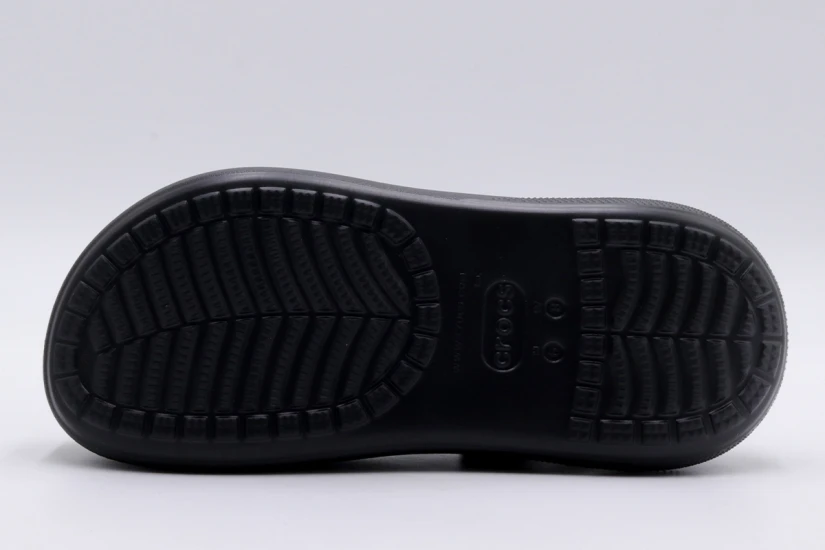 Crocs Classic Crush Clog Σαμπό Μαύρο