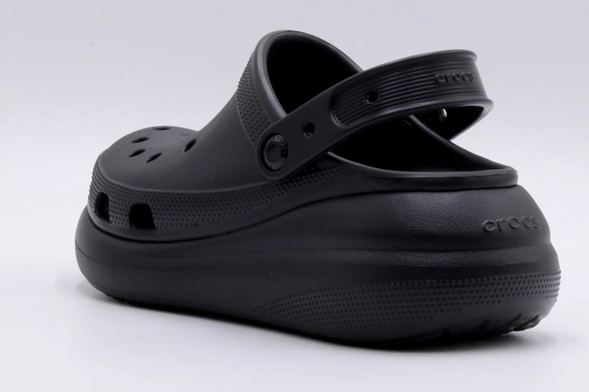 Crocs Classic Crush Clog Σαμπό Μαύρο